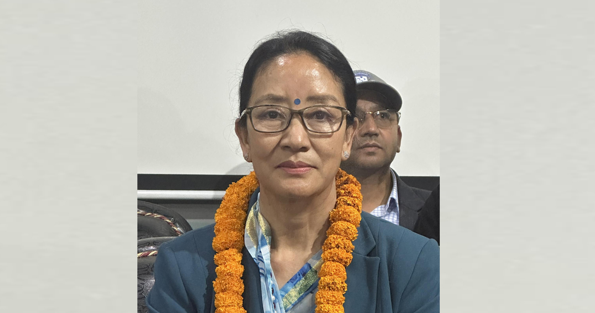 कास्की ३ बाट रास्वपाकी बिना गुरुङ निर्वाचित